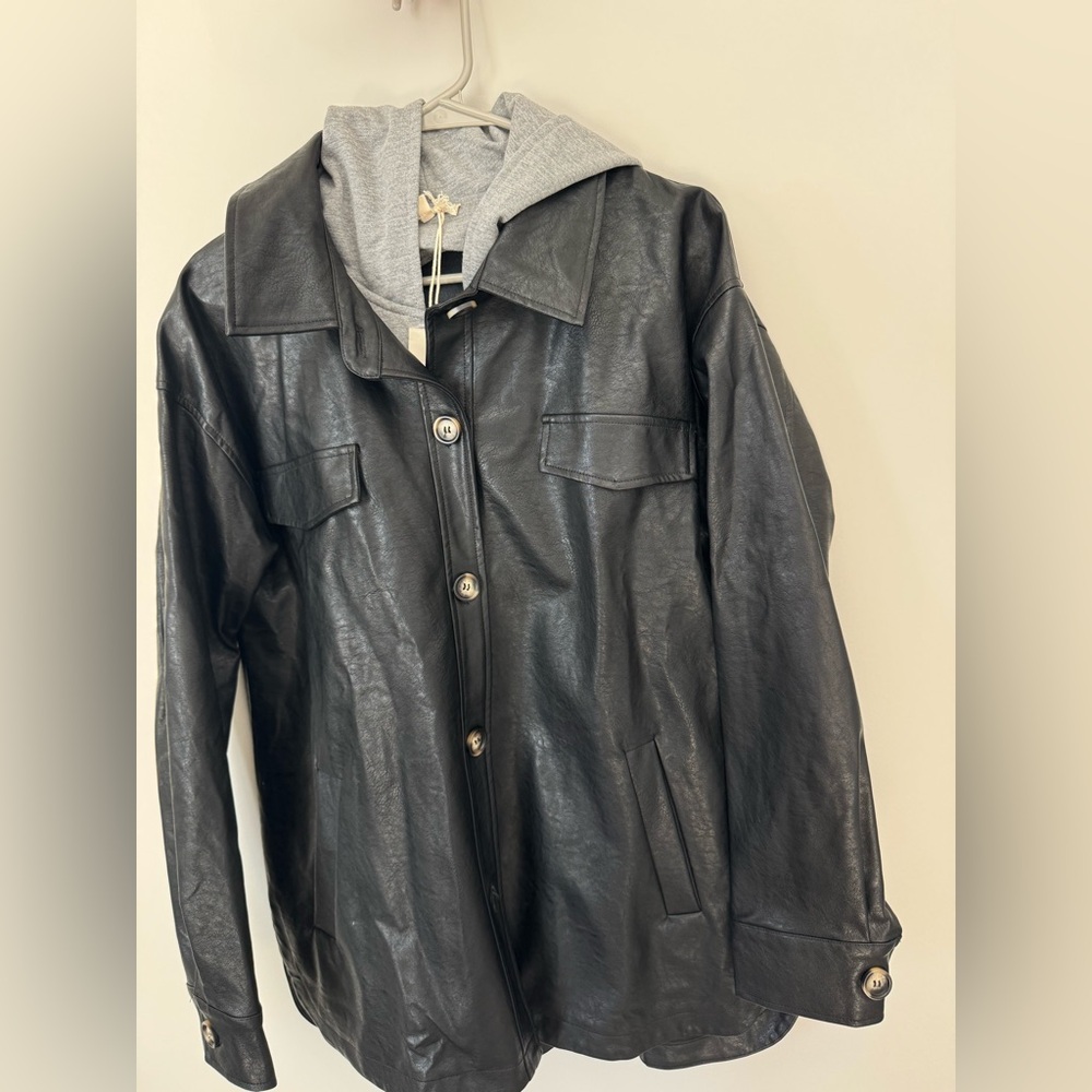 Mystree Jacket with Gray Hood
